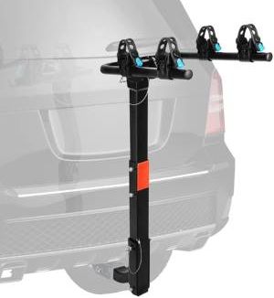 XCAR 2-Bike Universal Hitch Mounted Bike Carrier Rack for Car Trailer with 2_ Receiver