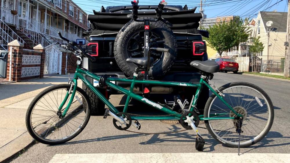 how to transport a tandem bike