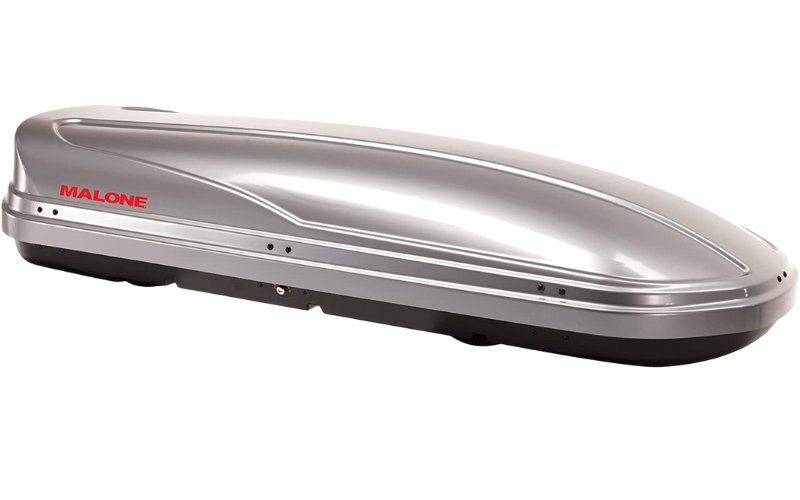 Malone Profile18S Rooftop Box Silver
